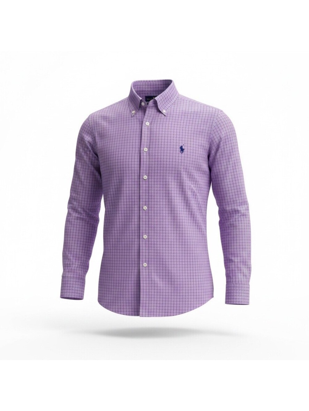 Ralph Lauren Men's Purple Preppy easy care sz 16-34/35